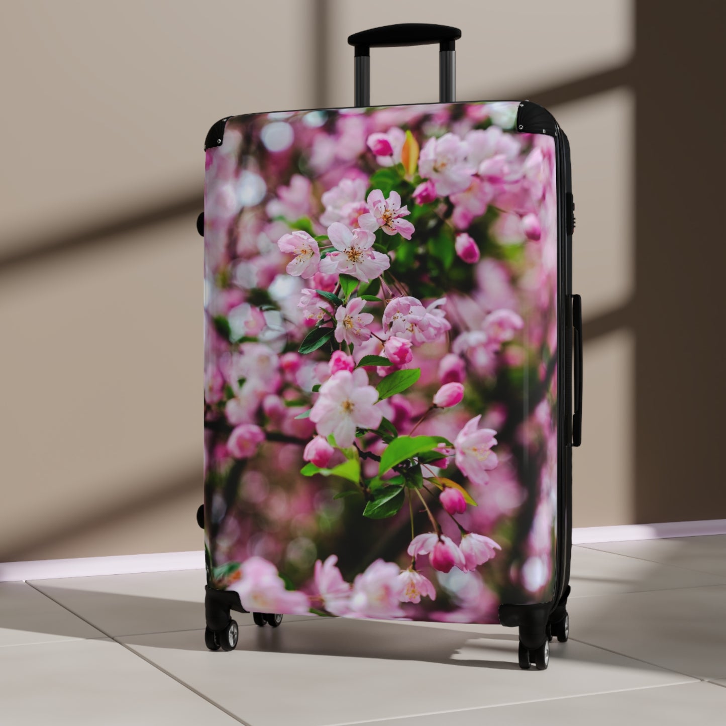 Nature Flowers Floral Cherry Blossom Art Carry-On Suitcase - Stylish Luggage for Travelers