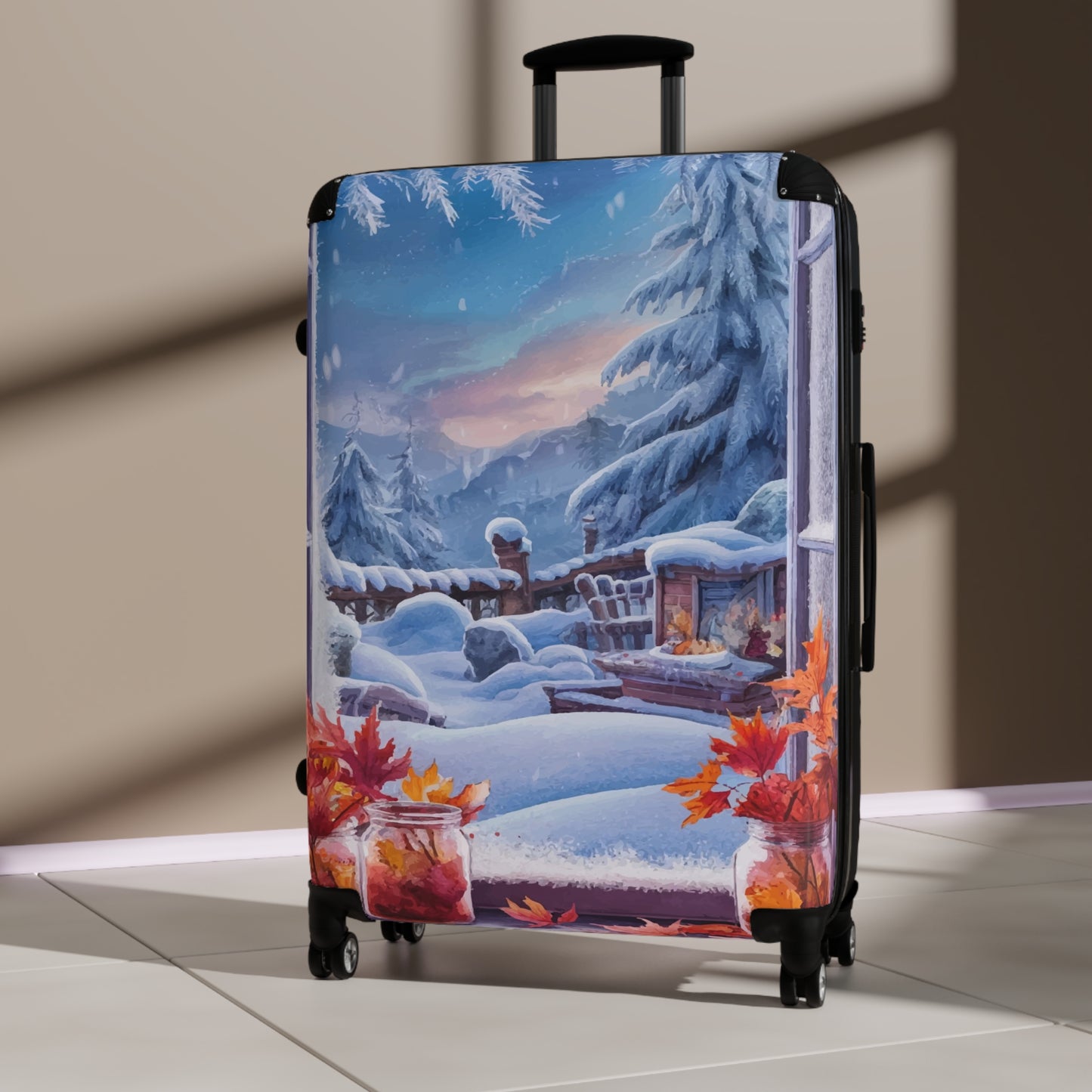 Nature Flowers Floral Lot Art Carry-On Suitcase - Stylish Luggage for Travelers