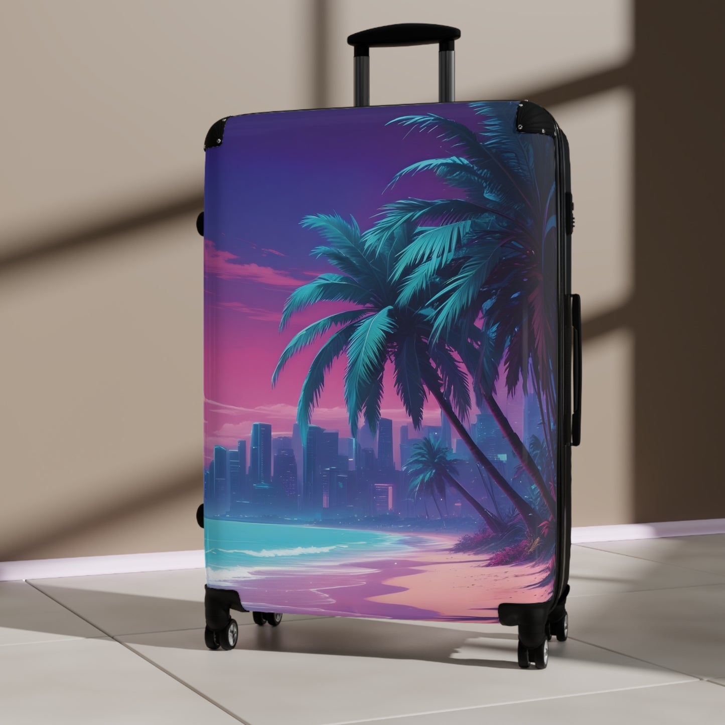 Nature Summer Colorful Beach Carry-On Suitcase - Stylish Luggage for Travelers