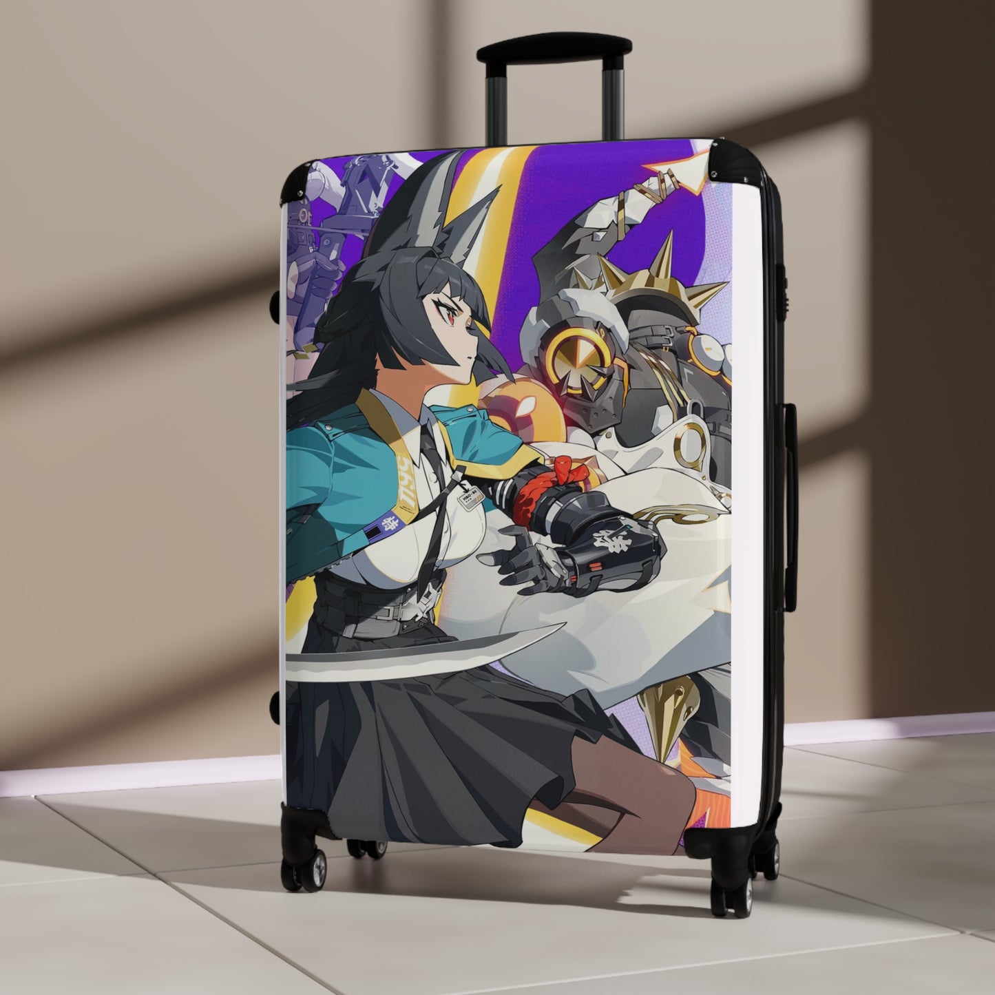 Video Games Zenless Zone Zero Carry-On Suitcase - Stylish Luggage for Travelers