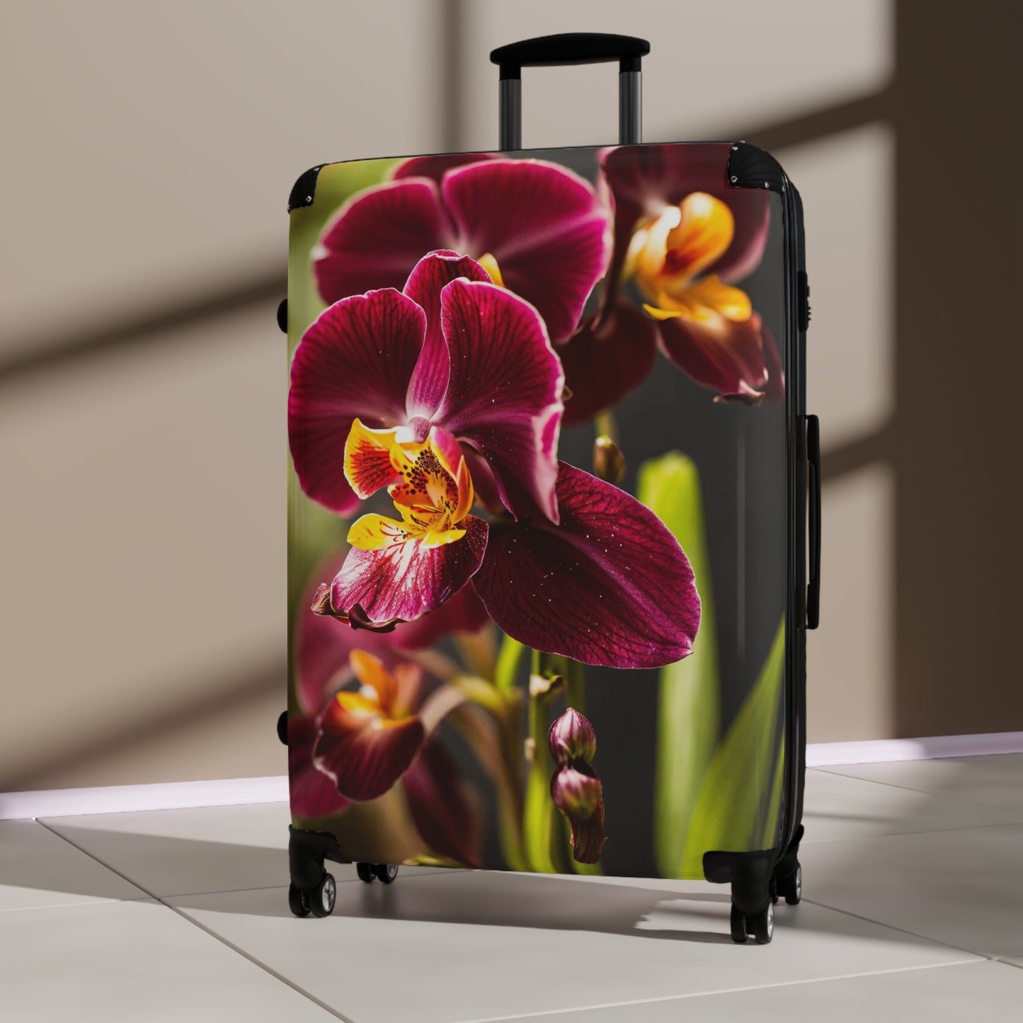 Nature Flowers Floral Spring Flowers Art Carry-On Suitcase - Stylish Luggage for Travelers