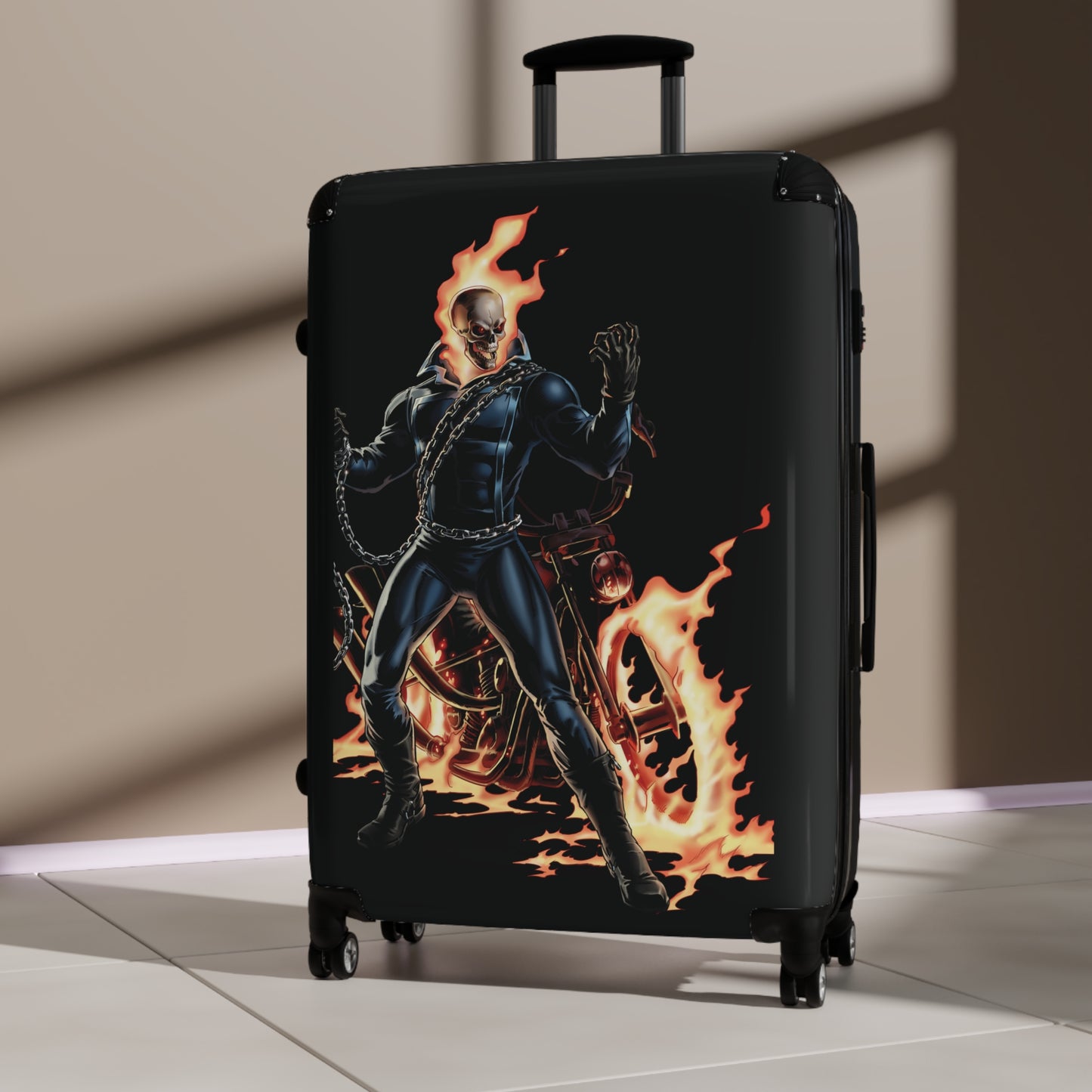 Marvel Ghost Rider Carry-On Suitcase - Stylish Luggage for Travelers