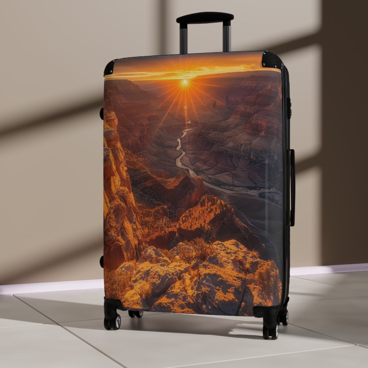 Nature Sunset Stunning Art Carry-On Suitcase - Stylish Luggage for Travelers