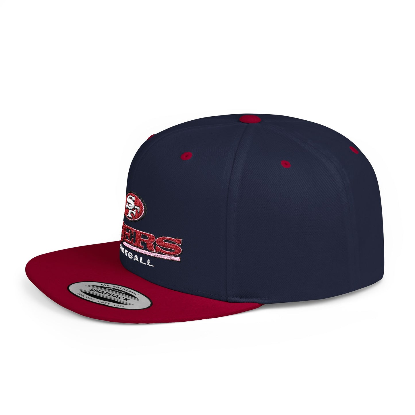 San Francisco 49ers 49ers Faithful Flat Bill Snapback – Lightweight, Custom Fit, Premium Quality