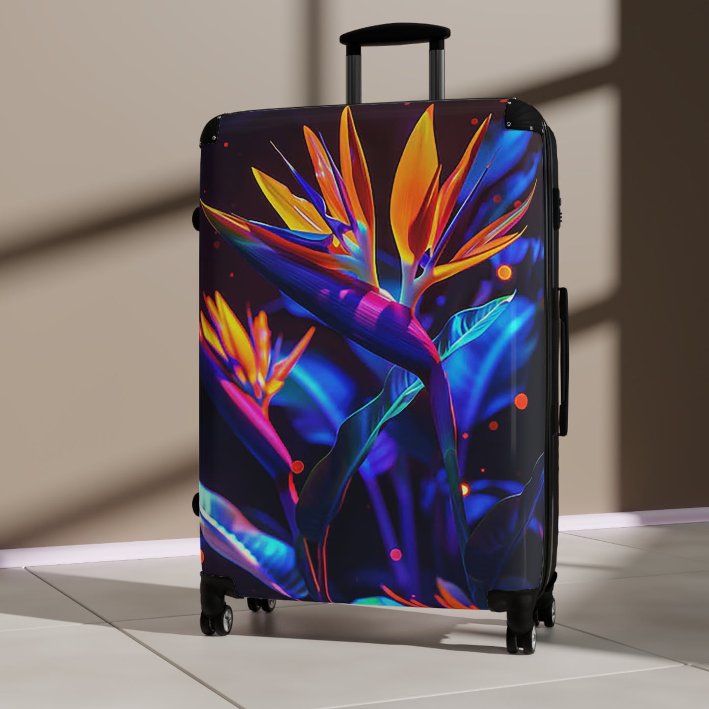 Nature Flowers Floral Beautiful Art Carry-On Suitcase - Stylish Luggage for Travelers
