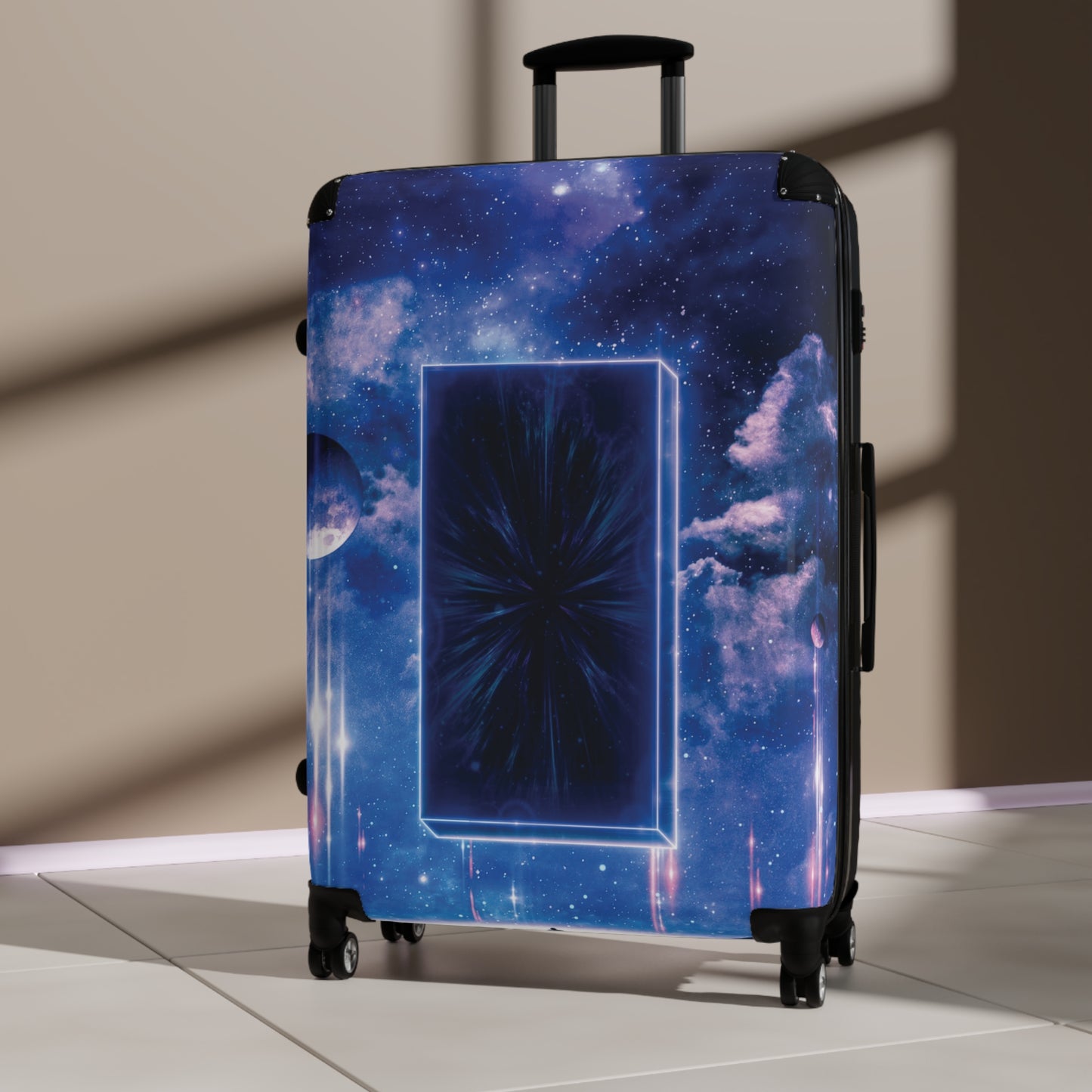 Art Monolith Surreal Carry-On Suitcase - Stylish Luggage for Travelers