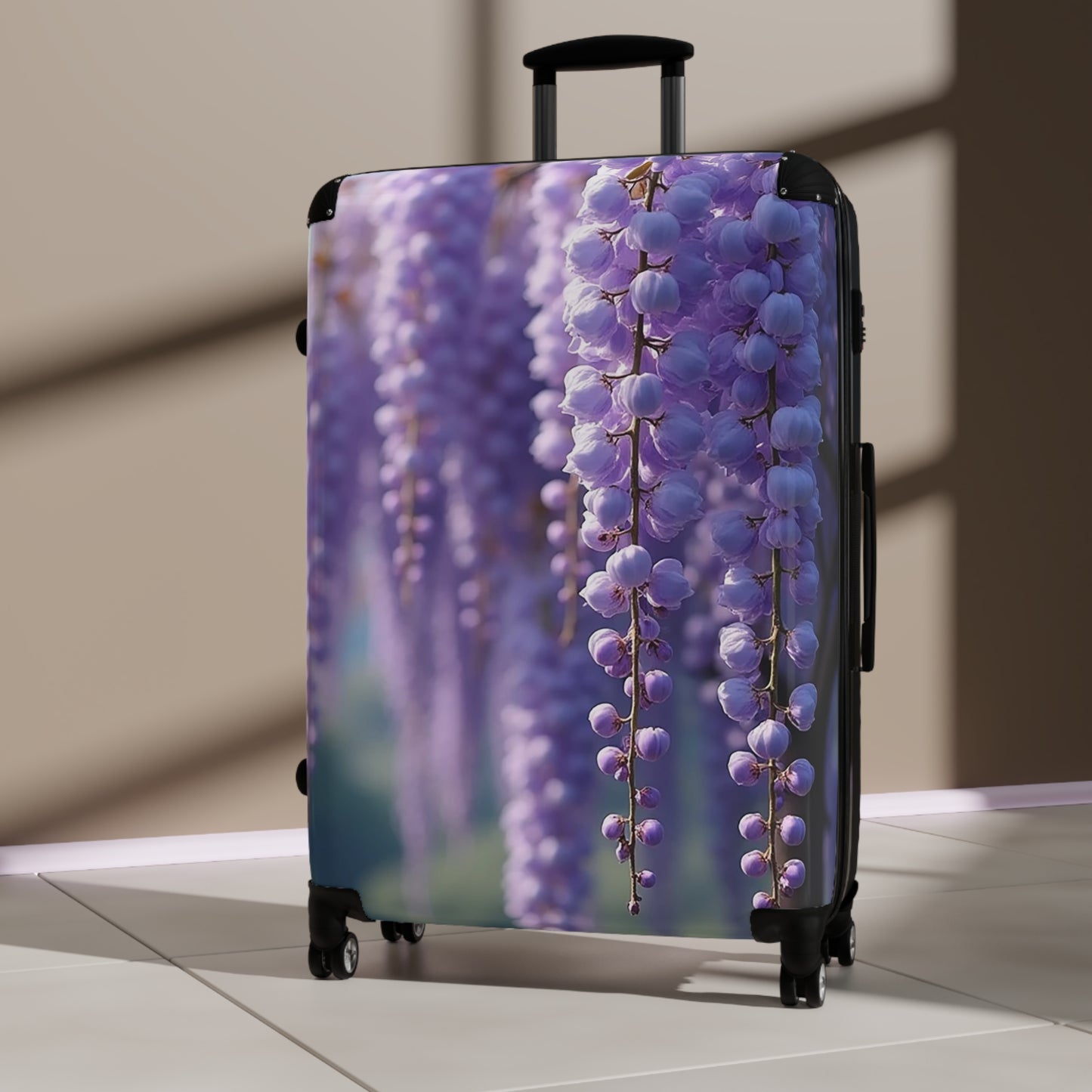 Nature Flowers Floral Japanese Art Carry-On Suitcase - Stylish Luggage for Travelers