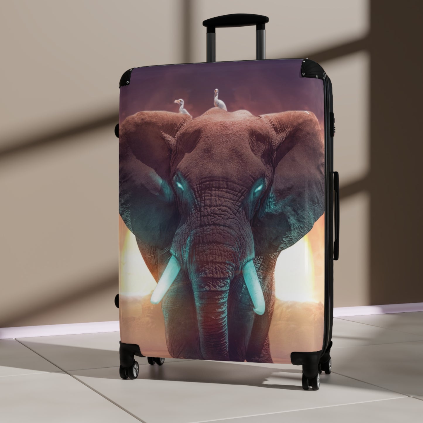 Art Elephant Dream Mysterious Carry-On Suitcase - Stylish Luggage for Travelers