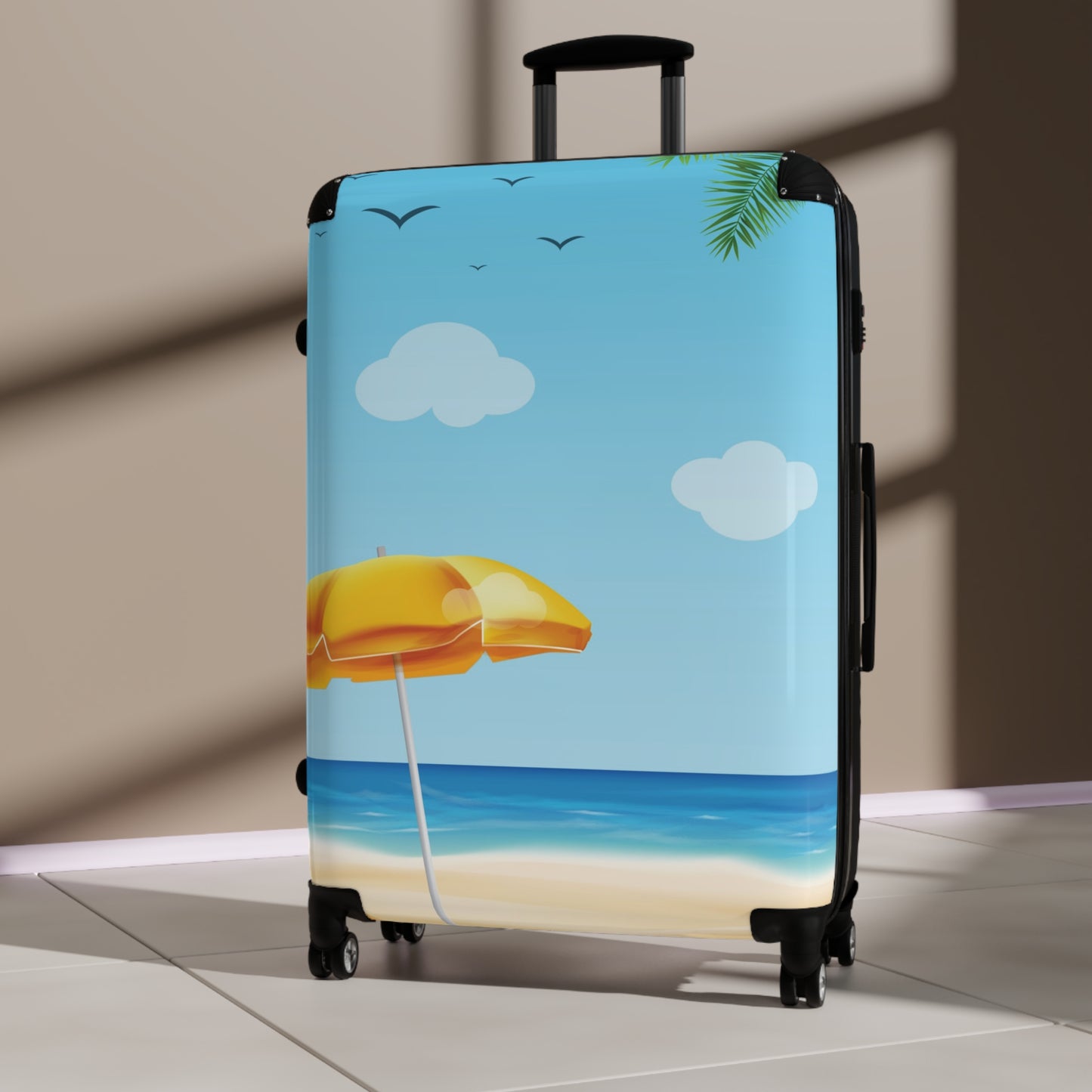 Nature Summer Beach Travel Art Carry-On Suitcase - Stylish Luggage for Travelers