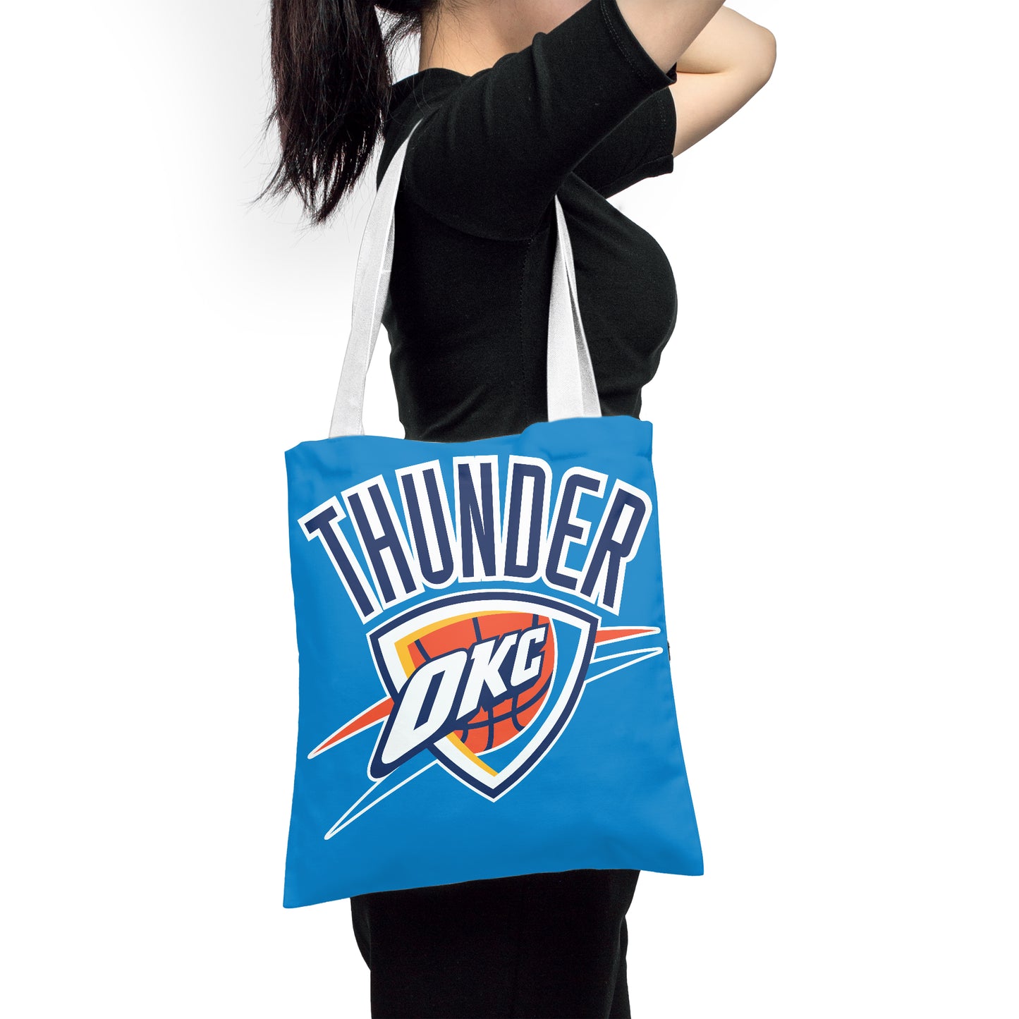 NBA Oklahoma City Thunder Finals Polyester Canvas Tote Bag - Durable and Stylish
