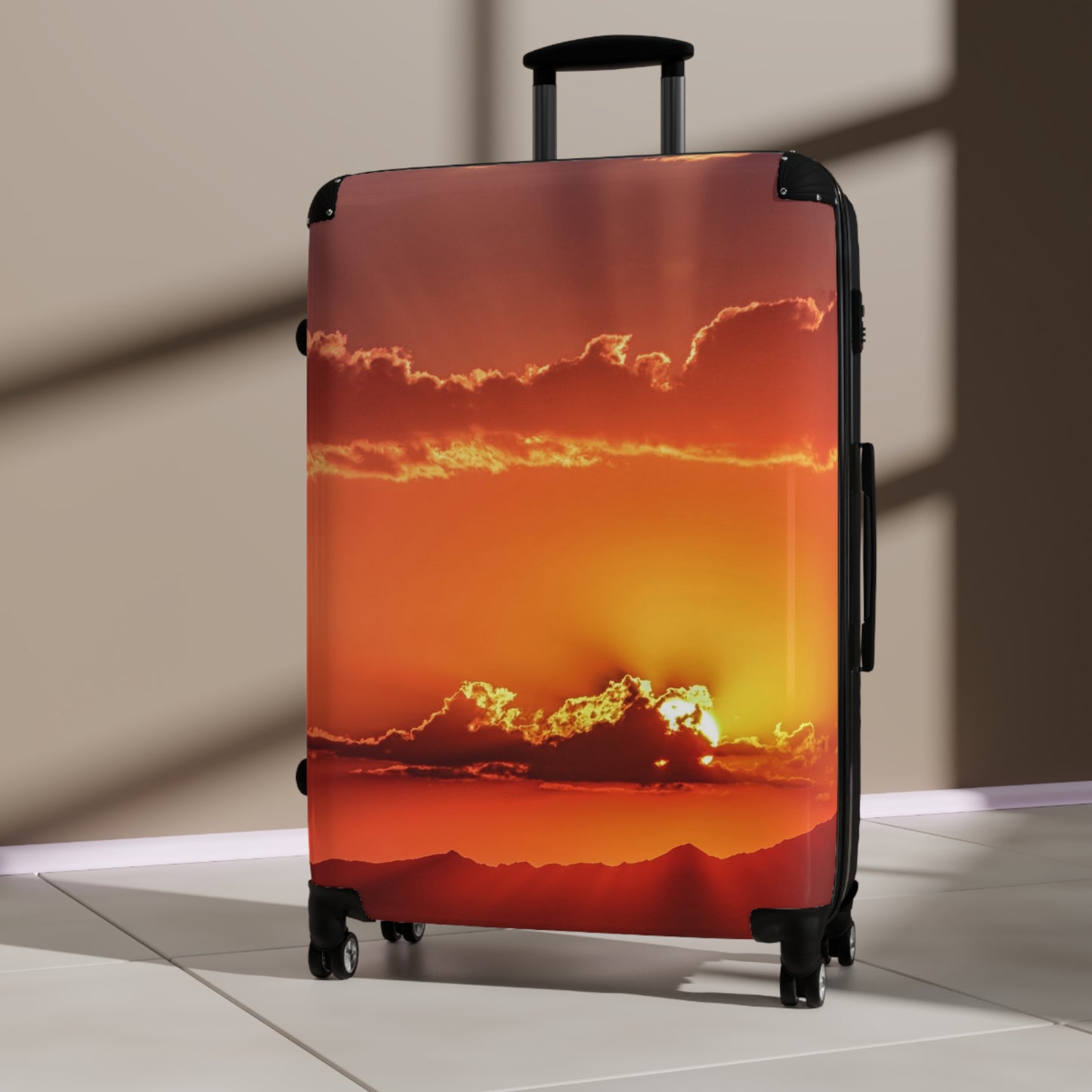 Nature Dramatic Sky Art Carry-On Suitcase - Stylish Luggage for Travelers