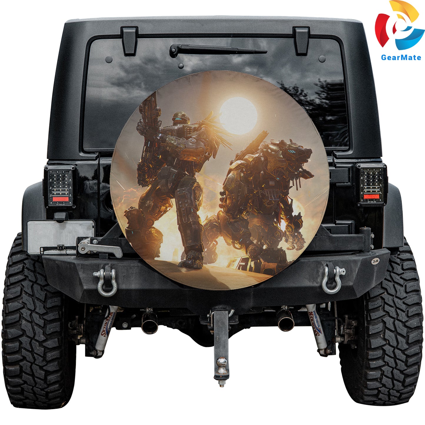 Steel Hunters Video Games Spare Tire Cover – Premium Waterproof UV Resistant Protector
