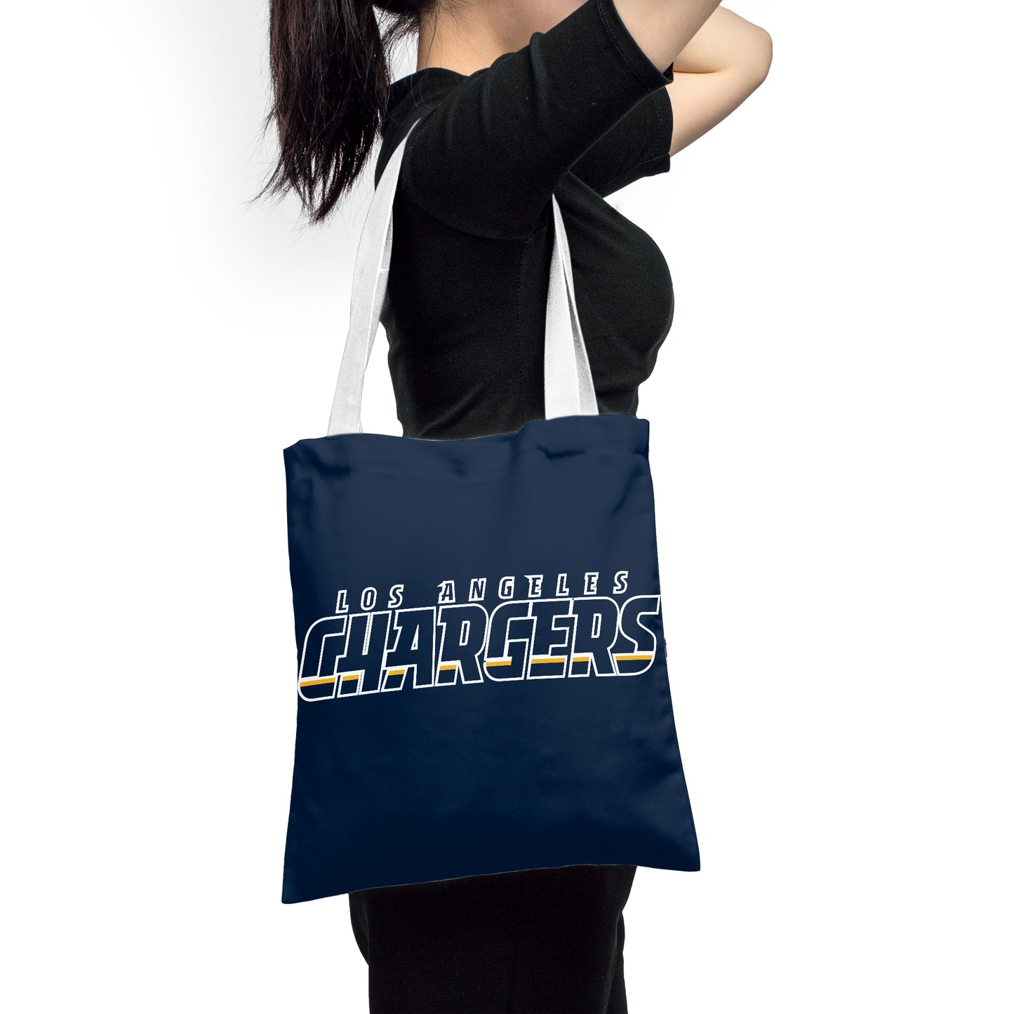 NFL Los Angeles Chargers NFL Polyester Canvas Tote Bag – Durable and Stylish