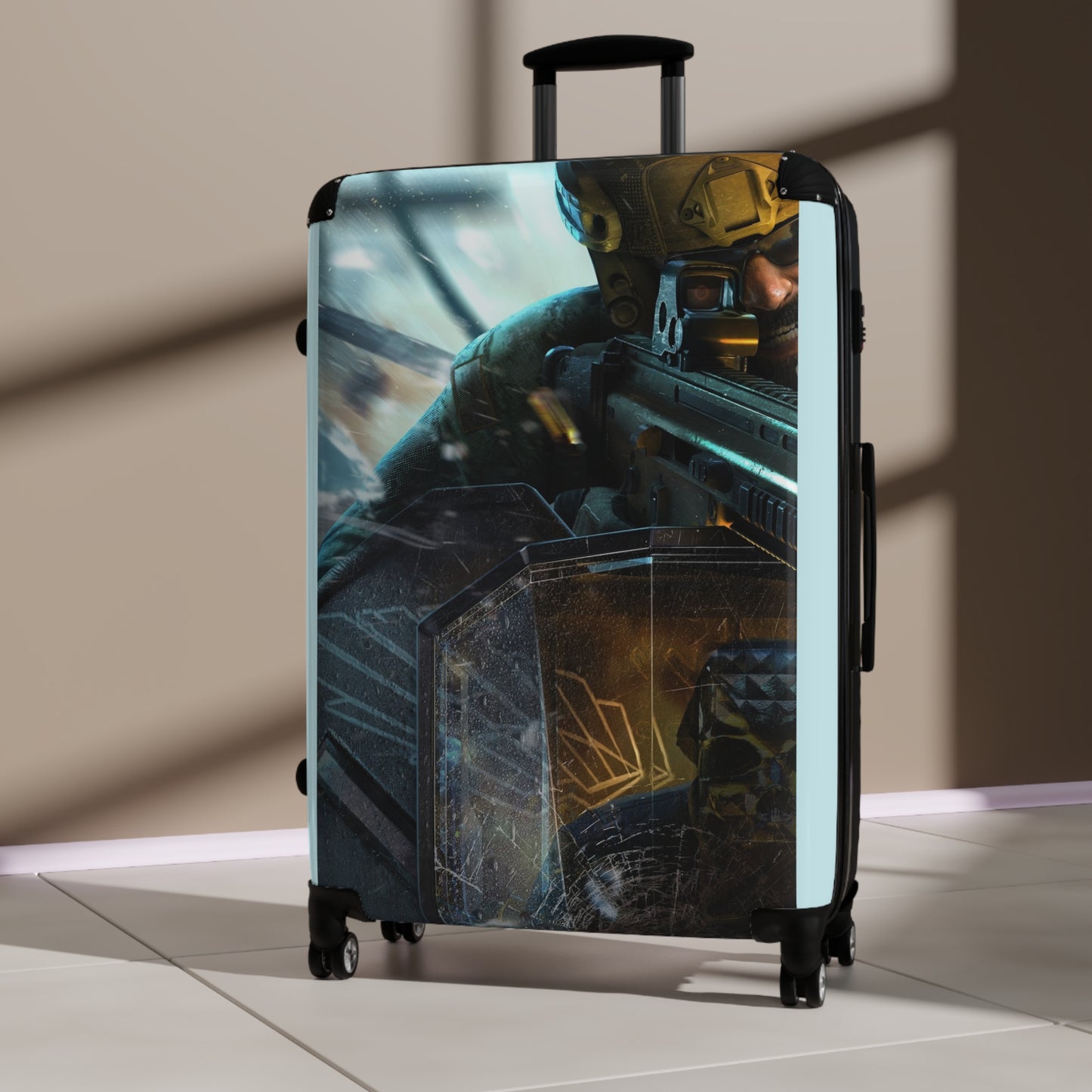 Video Games Rainbow Six Siege Carry-On Suitcase - Stylish Luggage for Travelers