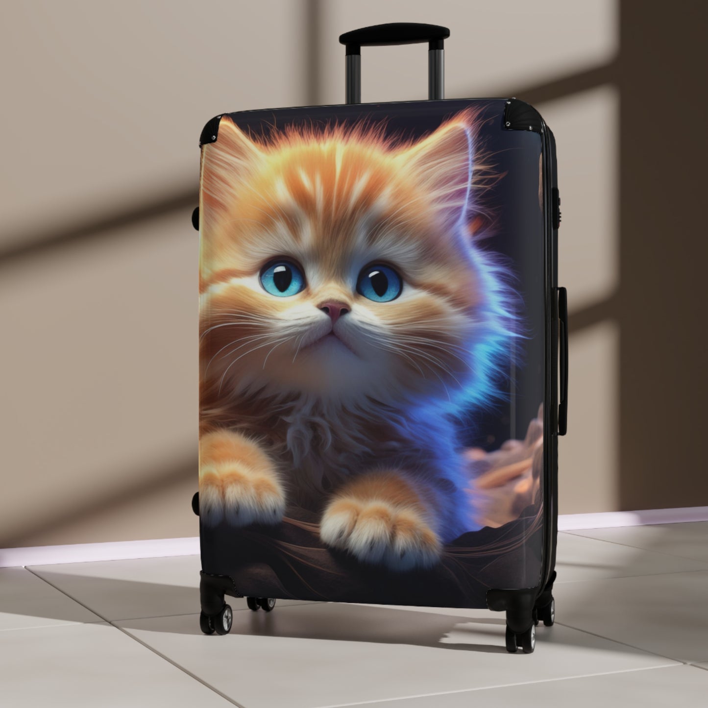 Animals Cute Kittens Carry-On Suitcase - Stylish Luggage for Travelers