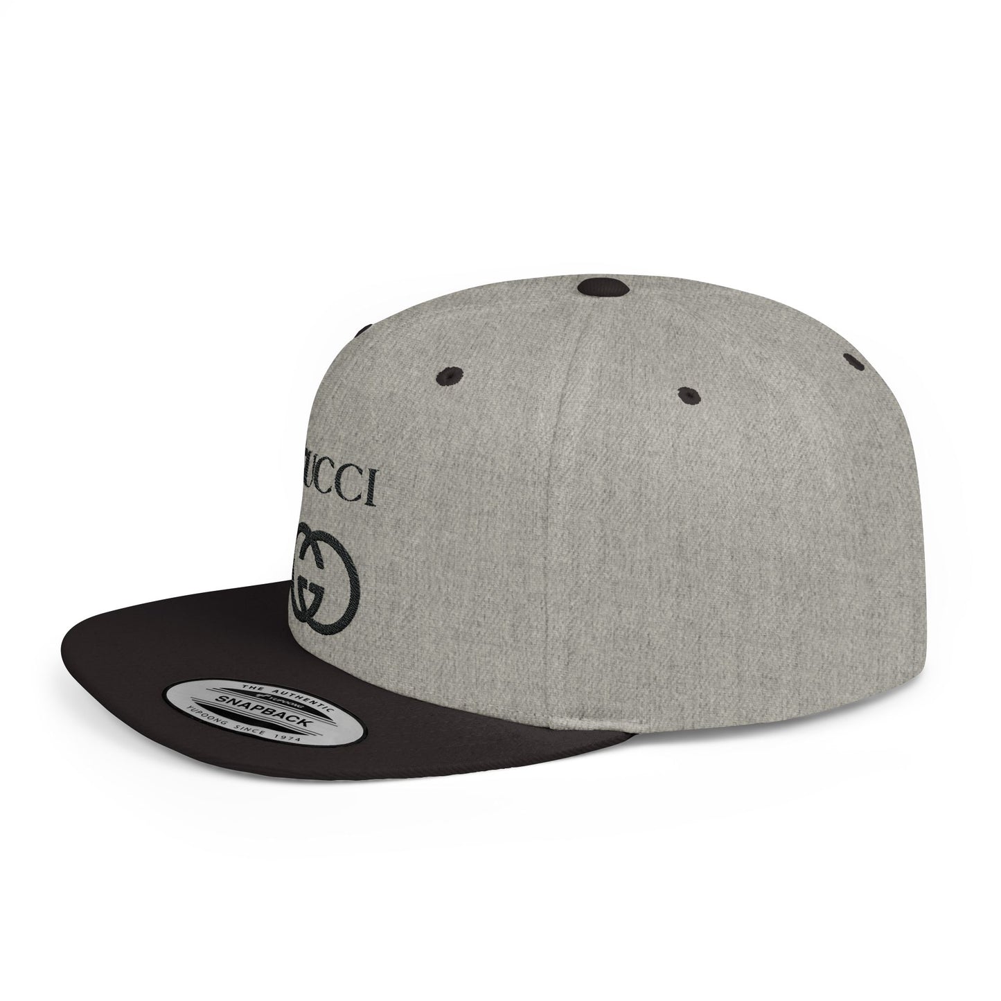 Gucci Flat Bill Snapback – Lightweight, Custom Fit, Premium Quality