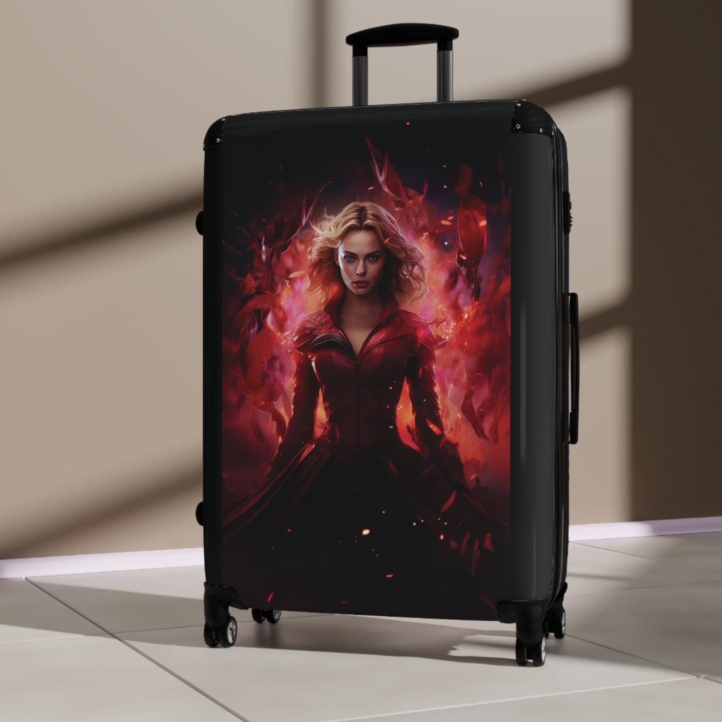Marvel Scarlet Witch Carry-On Suitcase - Stylish Luggage for Travelers