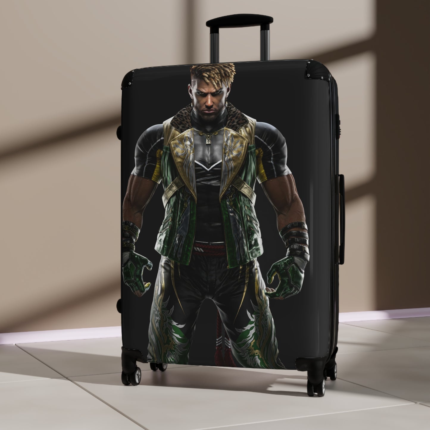 Video Games Tekken 8 Eddy Gordo Carry-On Suitcase - Stylish Luggage for Travelers