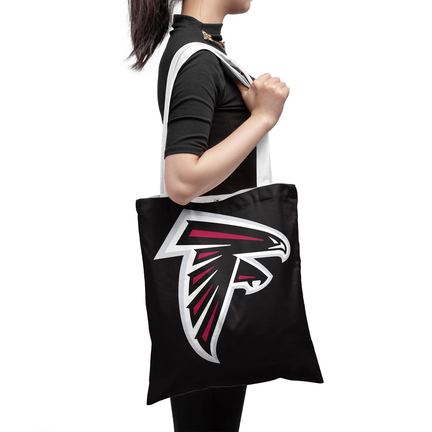 NFL Atlanta Falcons NFL Fans Polyester Canvas Tote Bag – Durable and Stylish