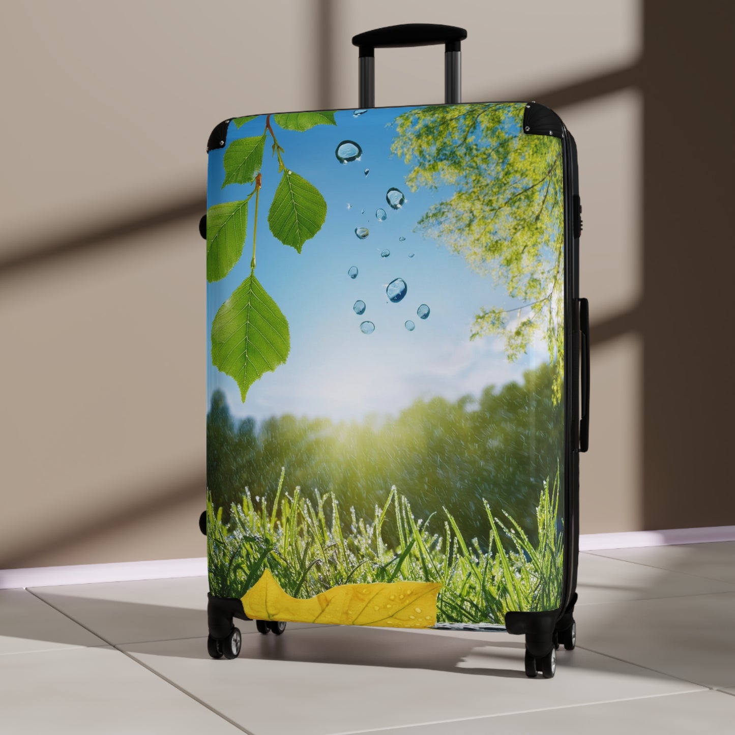 Nature Scene Art Carry-On Suitcase - Stylish Luggage for Travelers