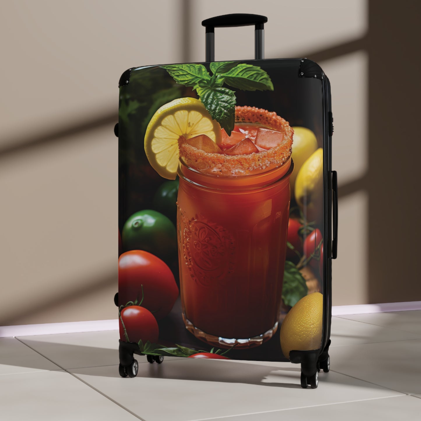 Nature Summer Fruits Drink Carry-On Suitcase - Stylish Luggage for Travelers