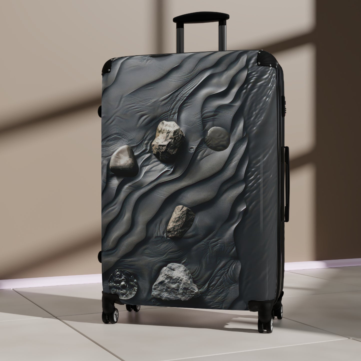 Nature Smooth Art Carry-On Suitcase - Stylish Luggage for Travelers