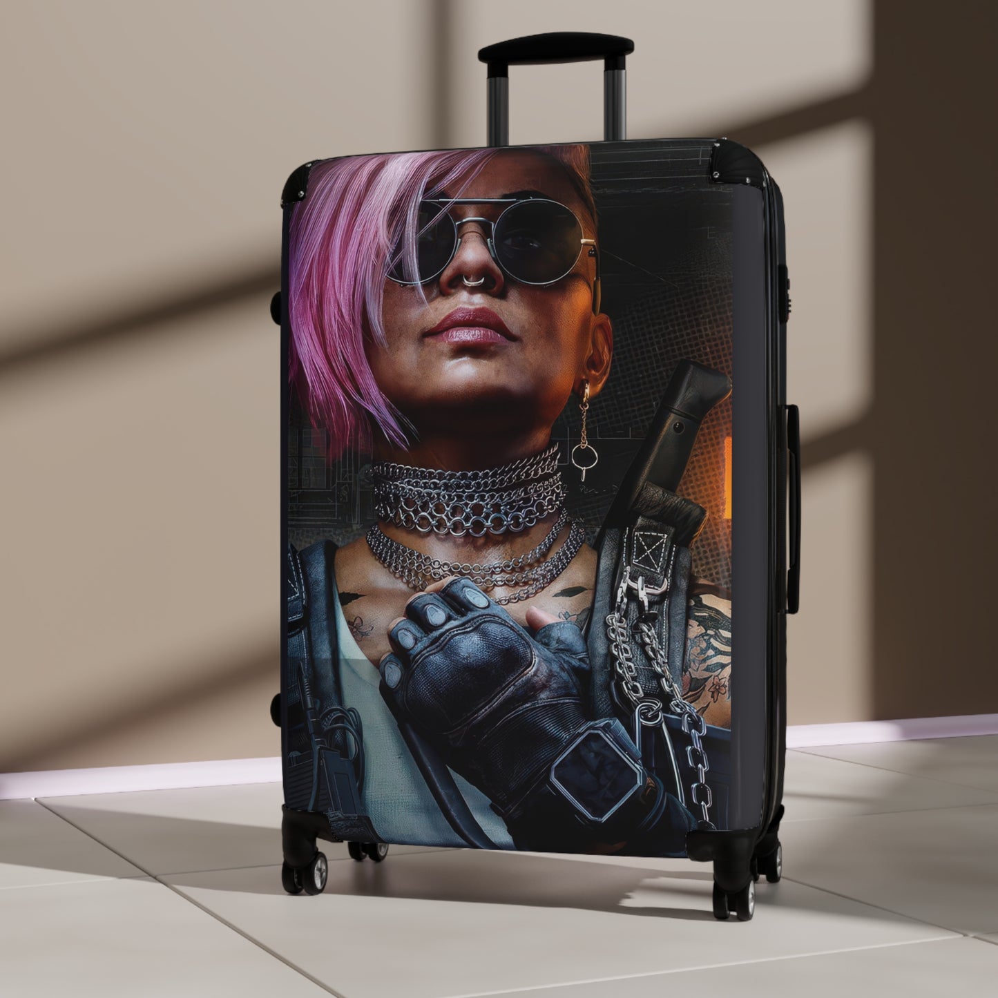 Video Games Black Ops 6 War Zone Carry-On Suitcase - Stylish Luggage for Travelers