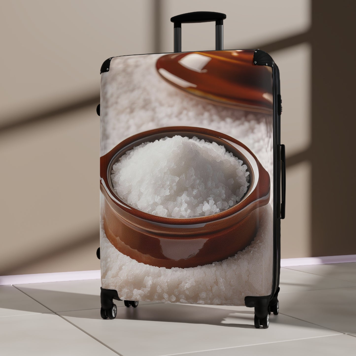 Nature Sea Salt Art Carry-On Suitcase - Stylish Luggage for Travelers