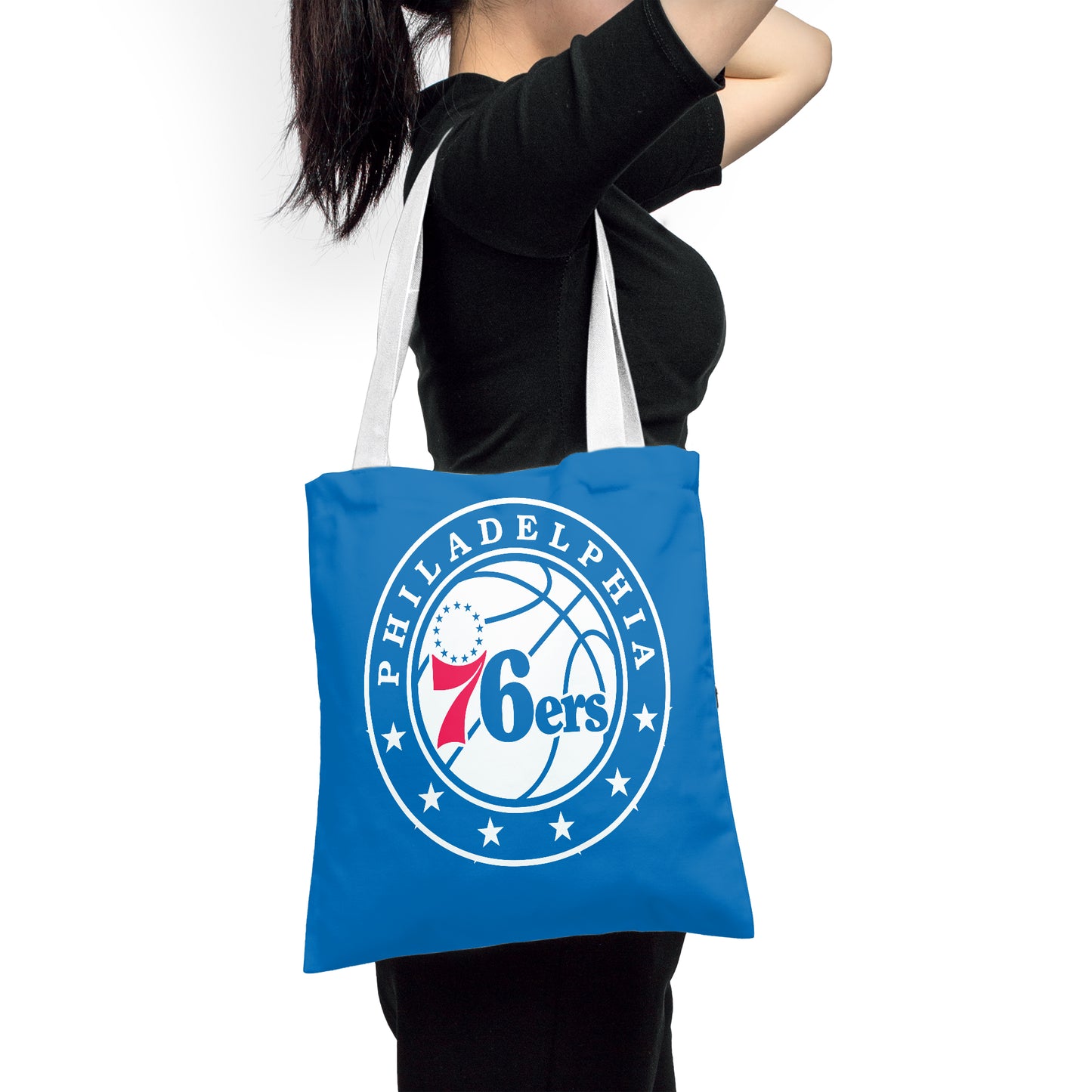 NBA Philadelphia 76ers Finals Polyester Canvas Tote Bag - Durable and Stylish