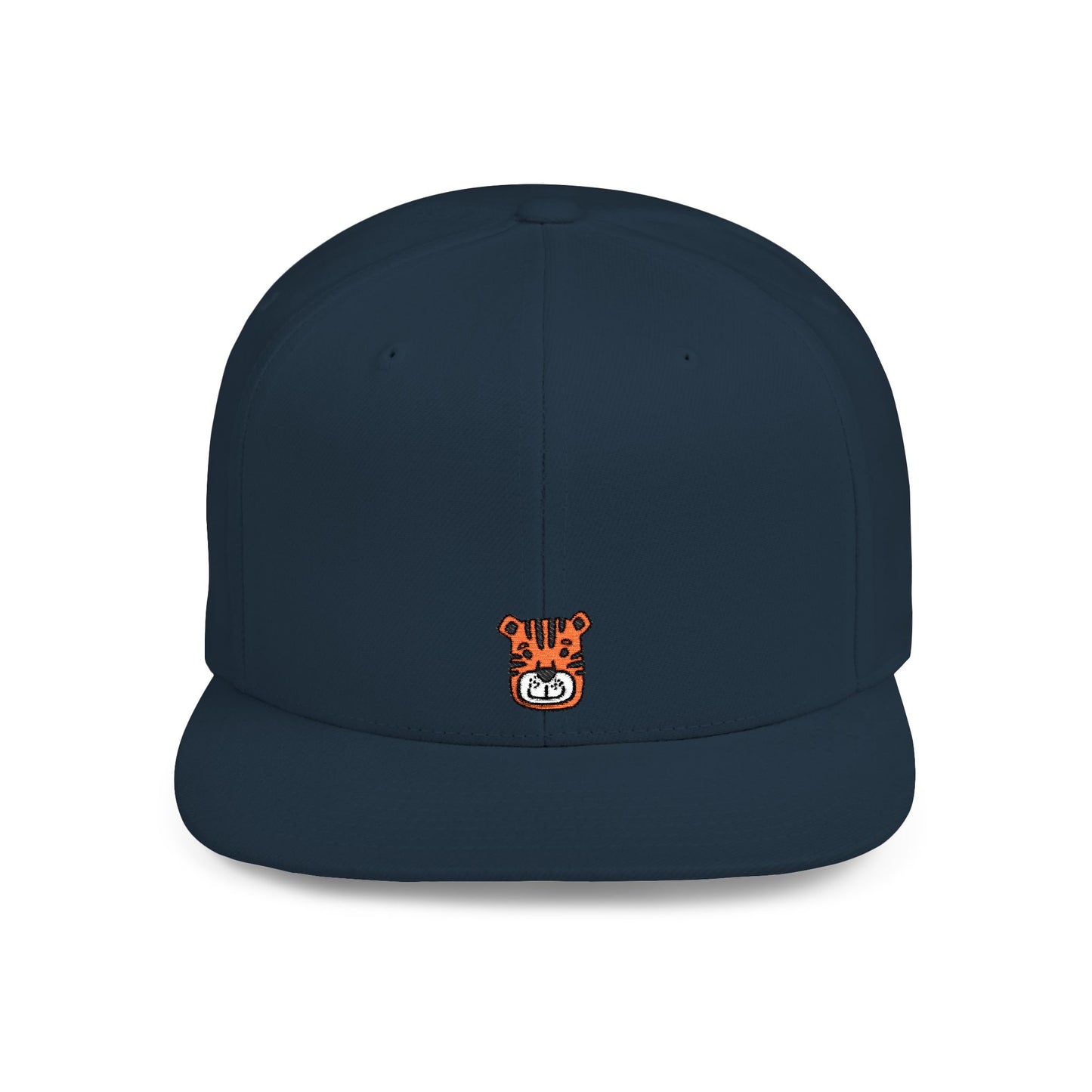 Icons Embroidered Tiger 3 Flat Bill Snapback – Lightweight, Custom Fit, Premium Quality