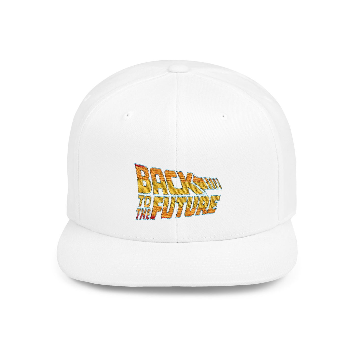 Back To The Future Flat Bill Snapback – Lightweight, Custom Fit, Premium Quality