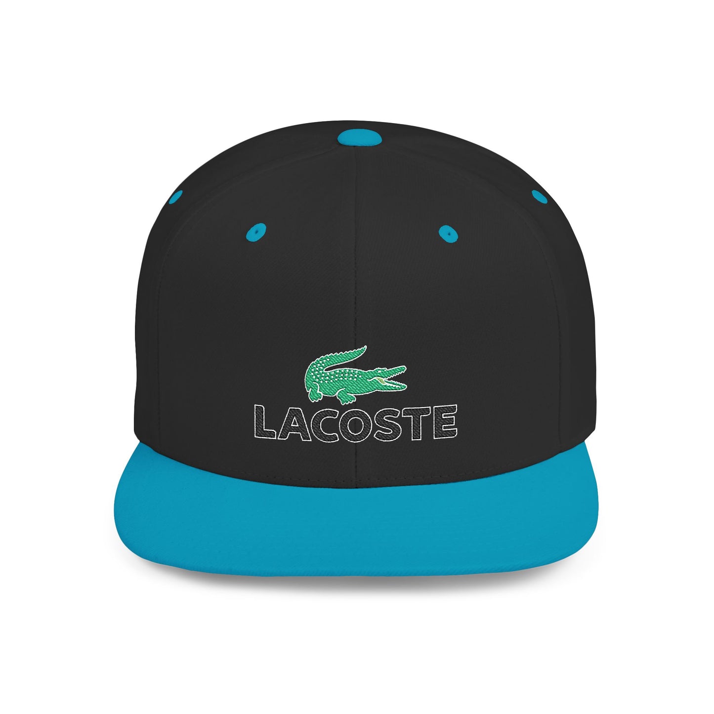 Lacoste Flat Bill Snapback – Lightweight, Custom Fit, Premium Quality