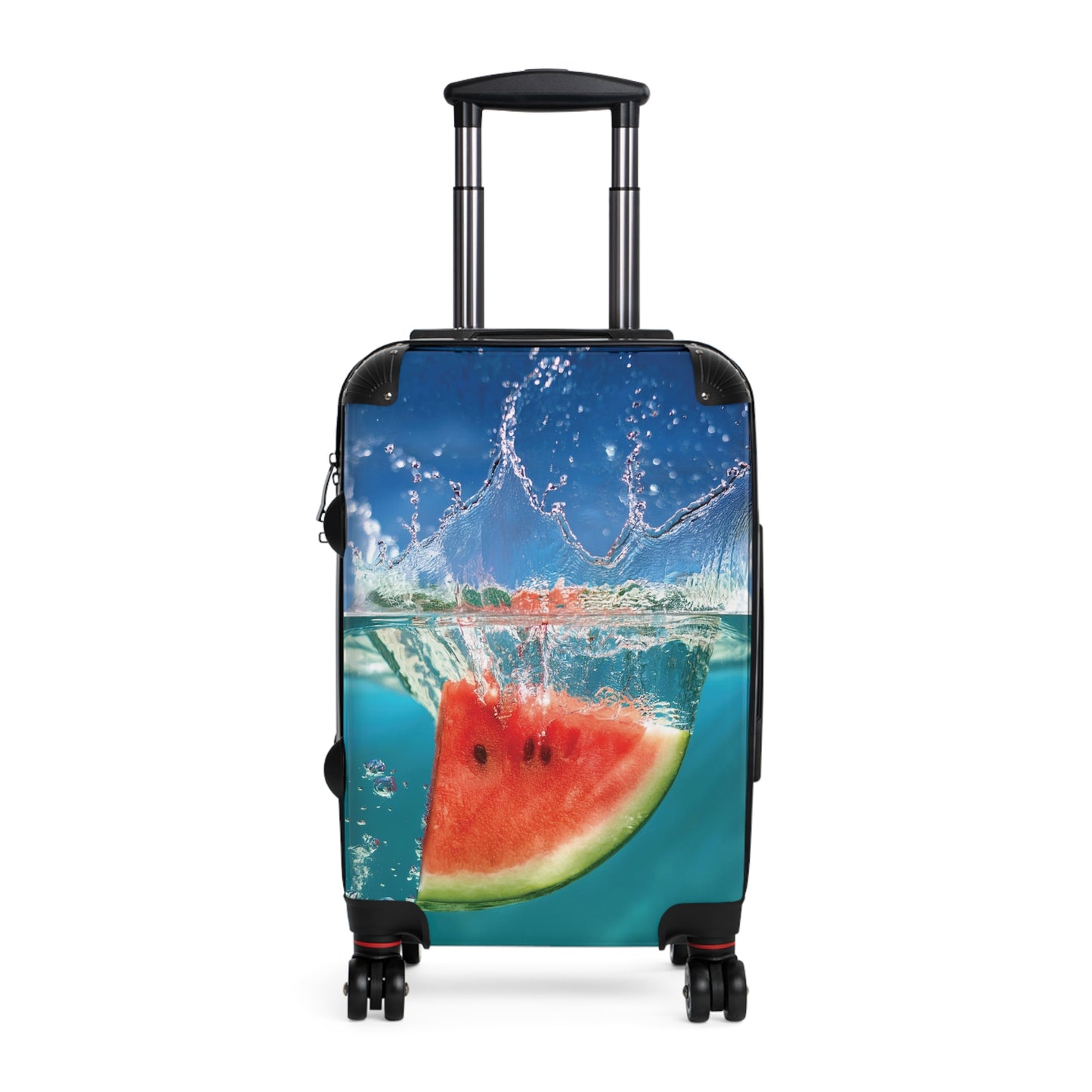 Nature Summer Watermelon Splahing Carry-On Suitcase - Stylish Luggage for Travelers