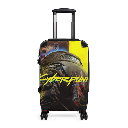 Video Games Cyberpunk 2077 Carry-On Suitcase - Stylish Luggage for Travelers