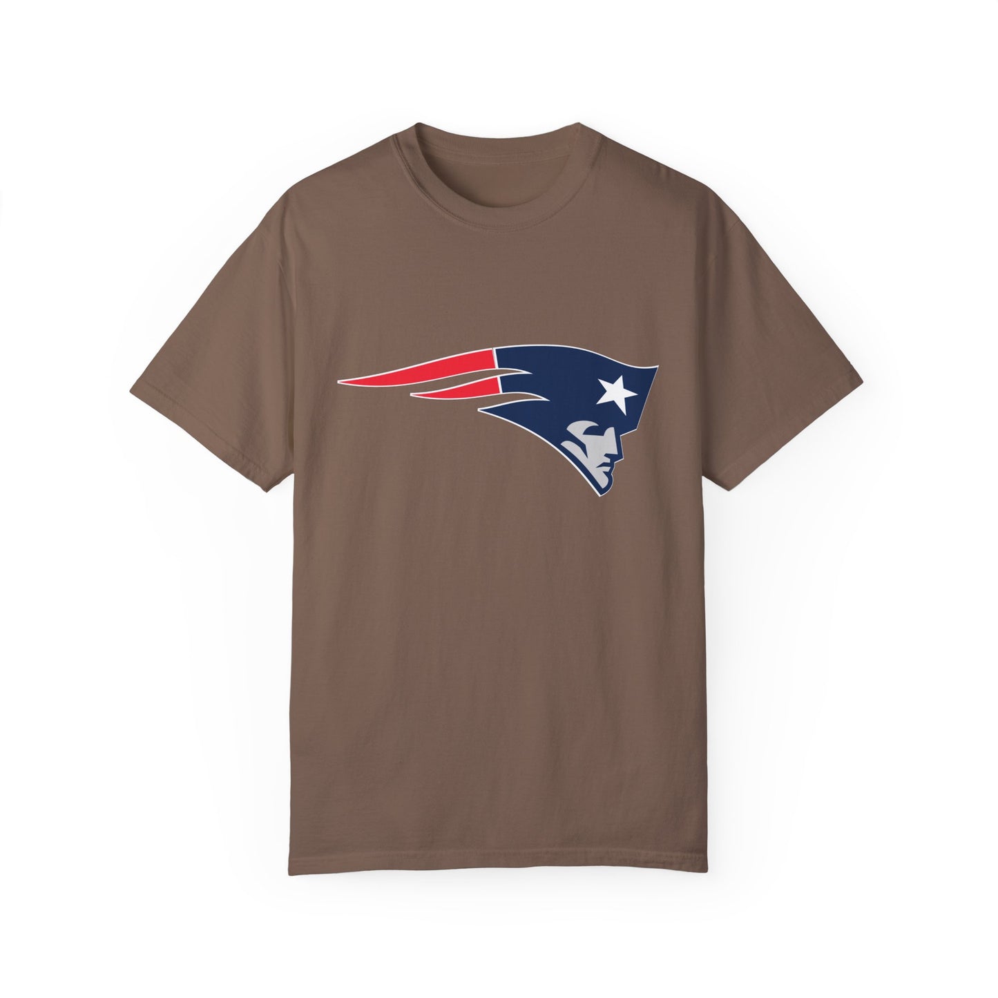 New England Patriots Gear Garment-Dyed T-Shirt – Premium Cotton Tee for Customization