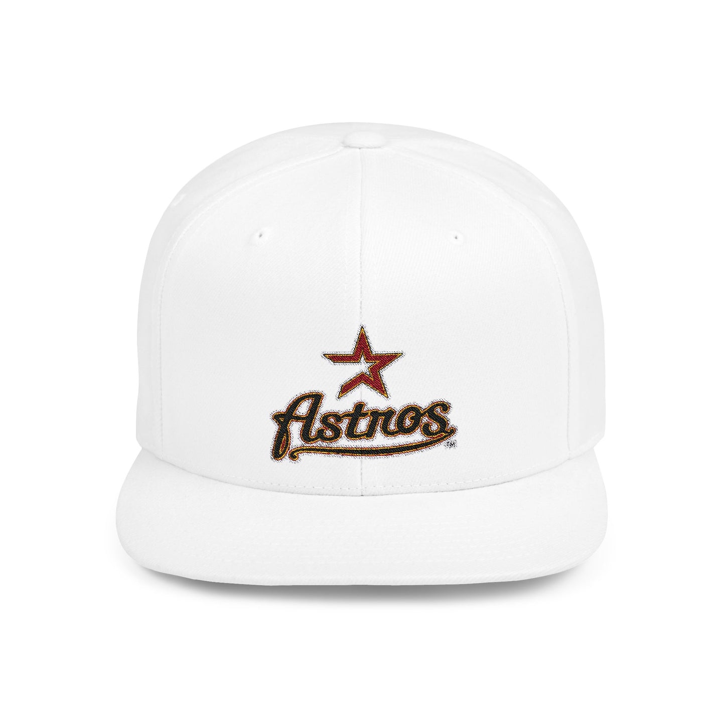 Houston Astros Flat Bill Snapback – Lightweight, Custom Fit, Premium Quality