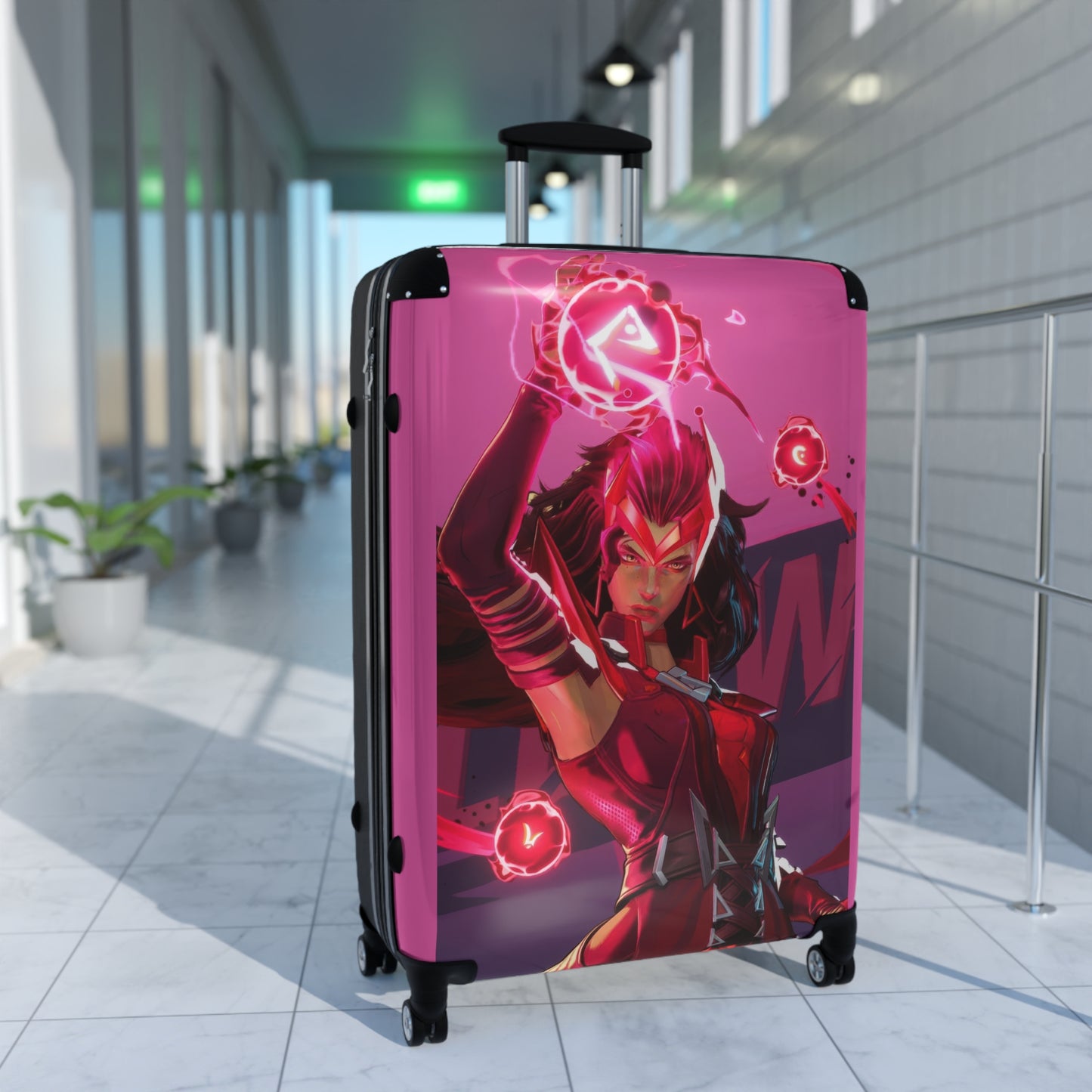 Video Games Scarlet Witch Carry-On Suitcase - Stylish Luggage for Travelers