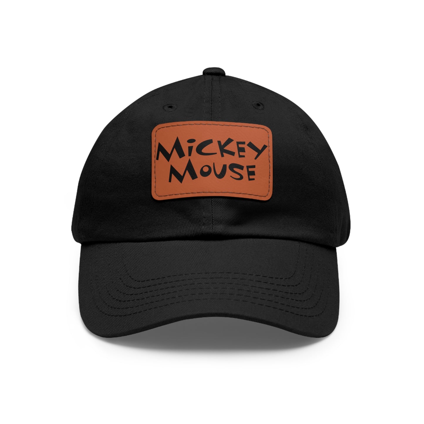 Dad Leather Patch Hat Mickey Mouse Disney Merch – Timeless Style, Perfect Fit