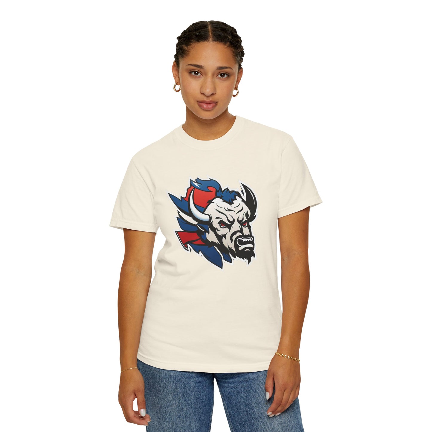 Buffalo Bills Football Family Garment-Dyed T-Shirt – Premium Cotton Tee for Customization