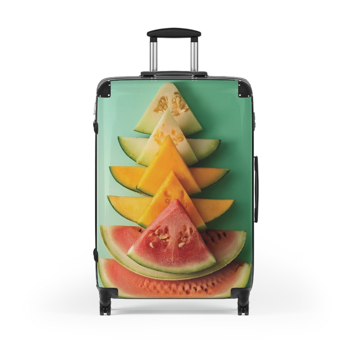 Nature Summer Stack Of Summer Carry-On Suitcase - Stylish Luggage for Travelers