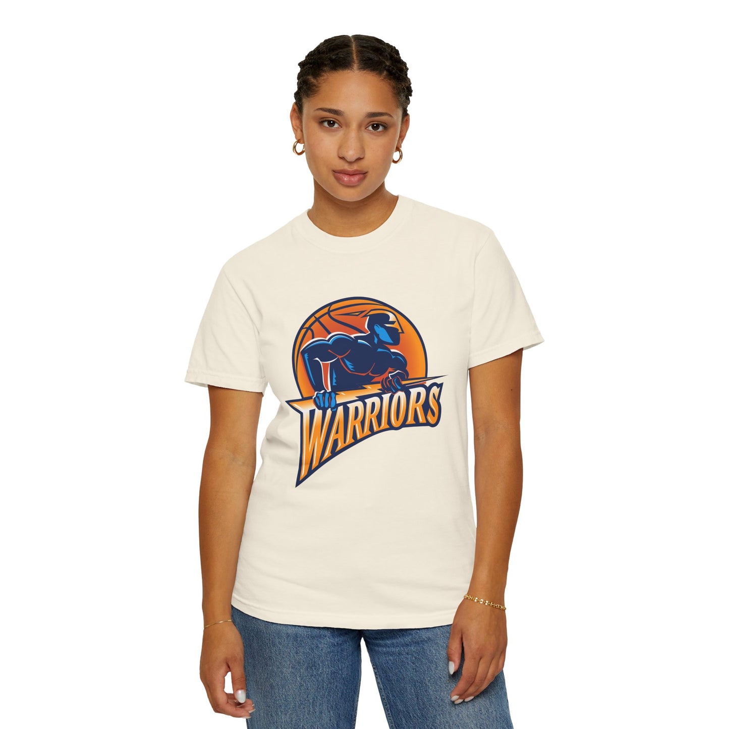 Golden State Warriors Game Day Garment-Dyed T-Shirt – Premium Cotton Tee for Customization