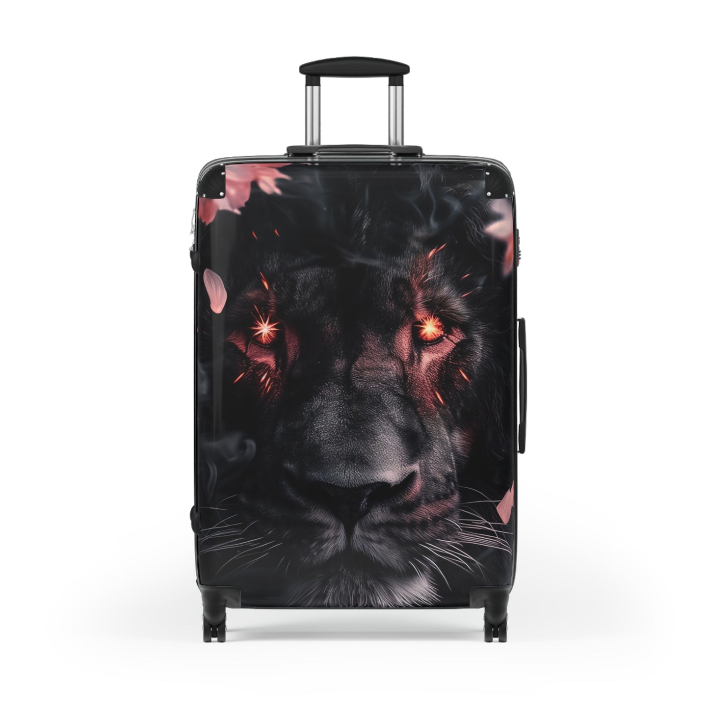 Animals Lion Sakura Smoke Carry-On Suitcase - Stylish Luggage for Travelers