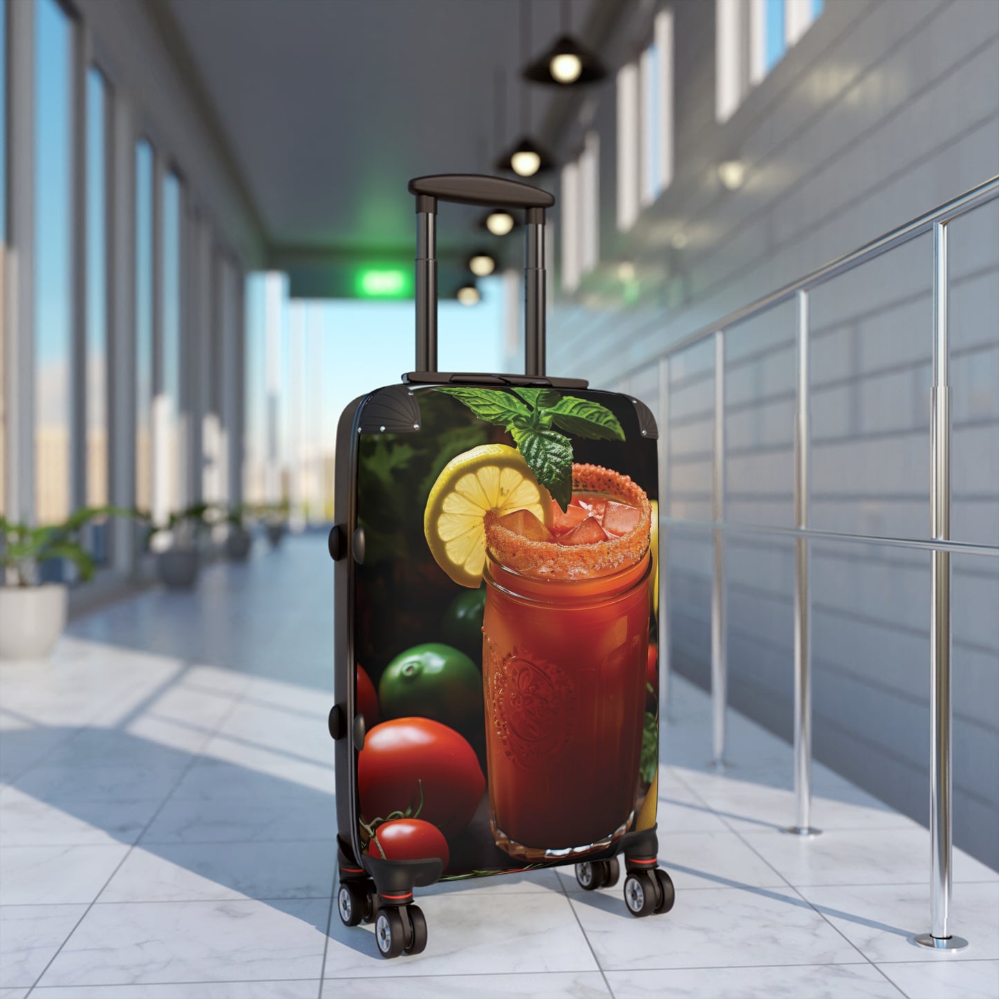 Nature Summer Fruits Drink Carry-On Suitcase - Stylish Luggage for Travelers