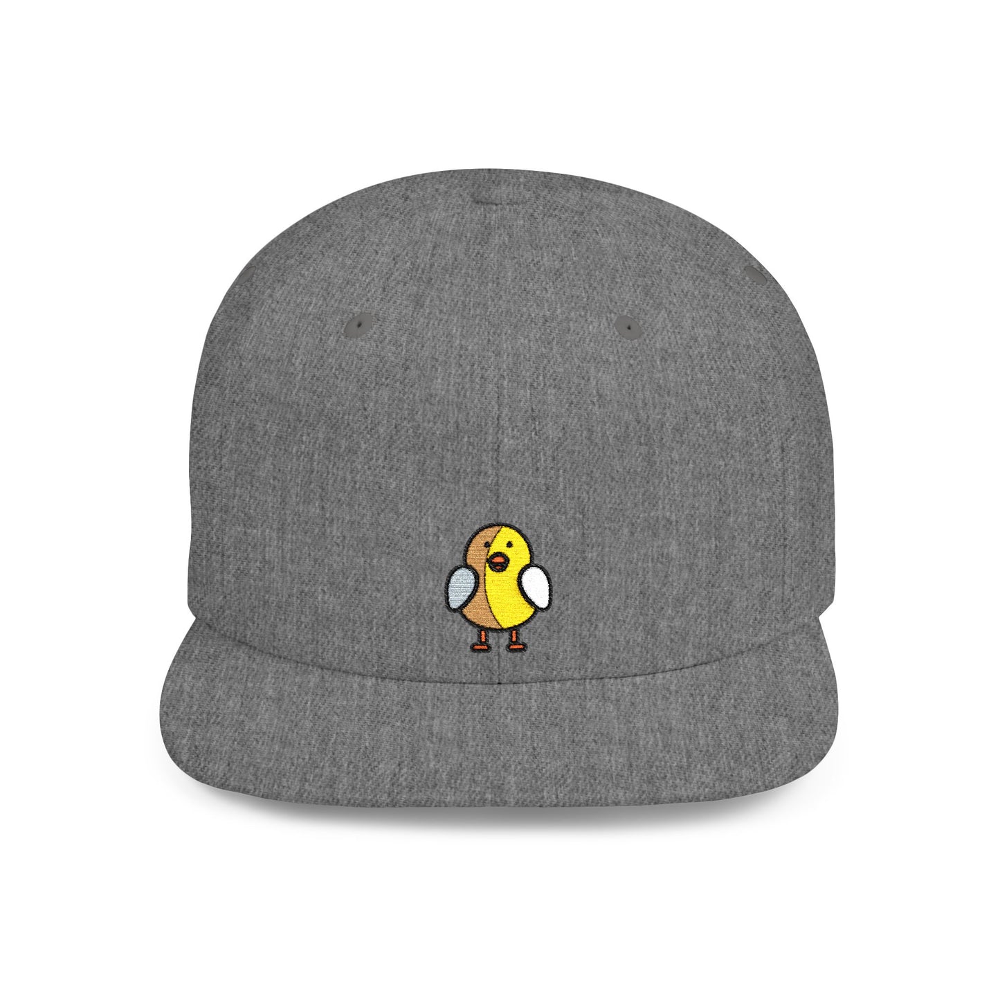 Icons Embroidered Chicks Flat Bill Snapback – Lightweight, Custom Fit, Premium Quality