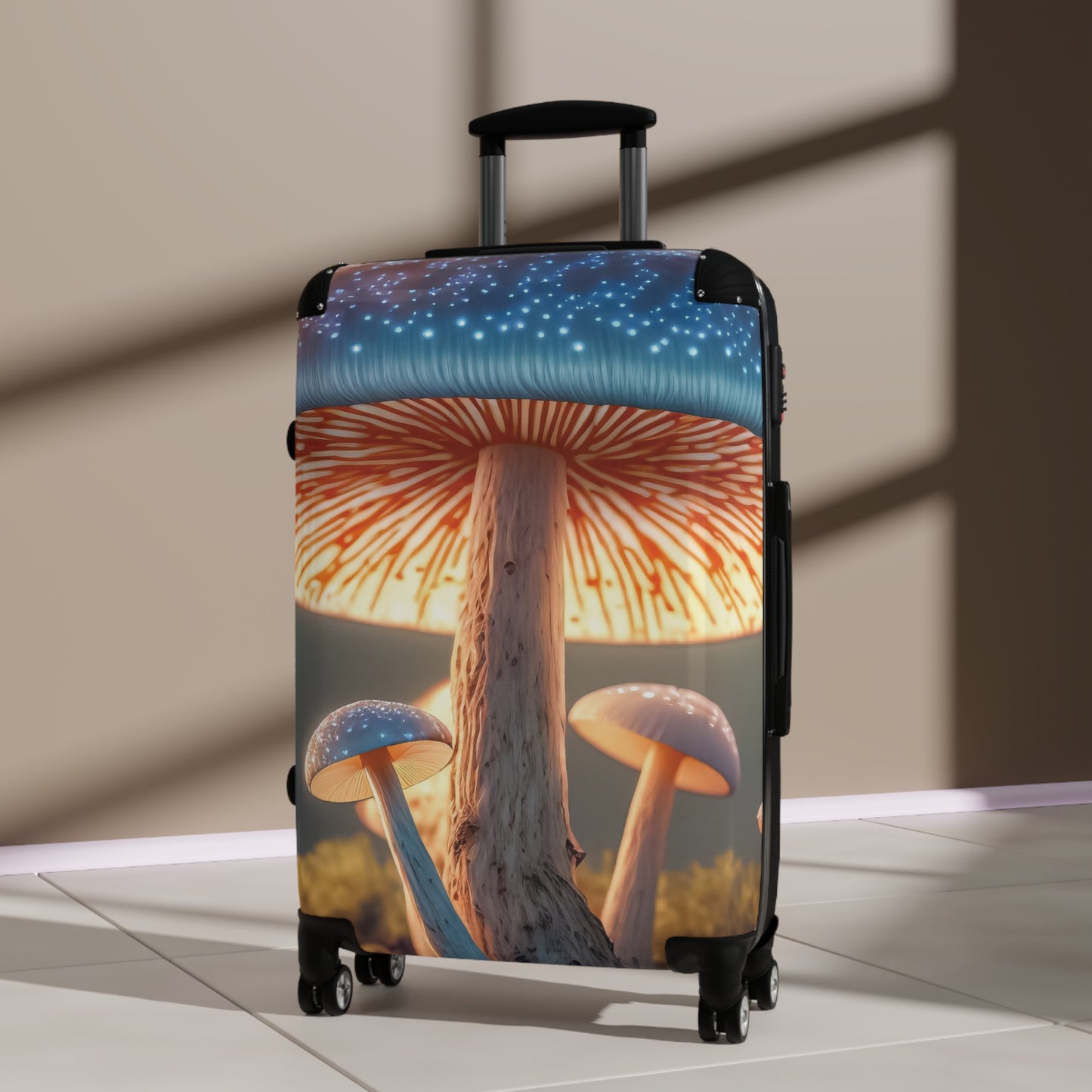 Art Mushroom Forest Carry-On Suitcase - Stylish Luggage for Travelers