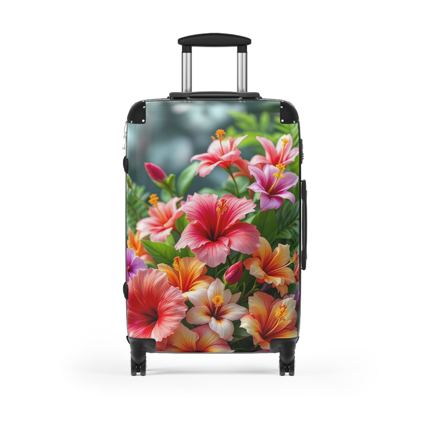 Nature Flowers Floral Close Up Colorful Art Carry-On Suitcase - Stylish Luggage for Travelers