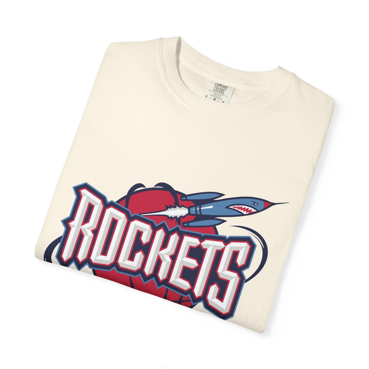 Houston Rockets Game Day Garment-Dyed T-Shirt – Premium Cotton Tee for Customization