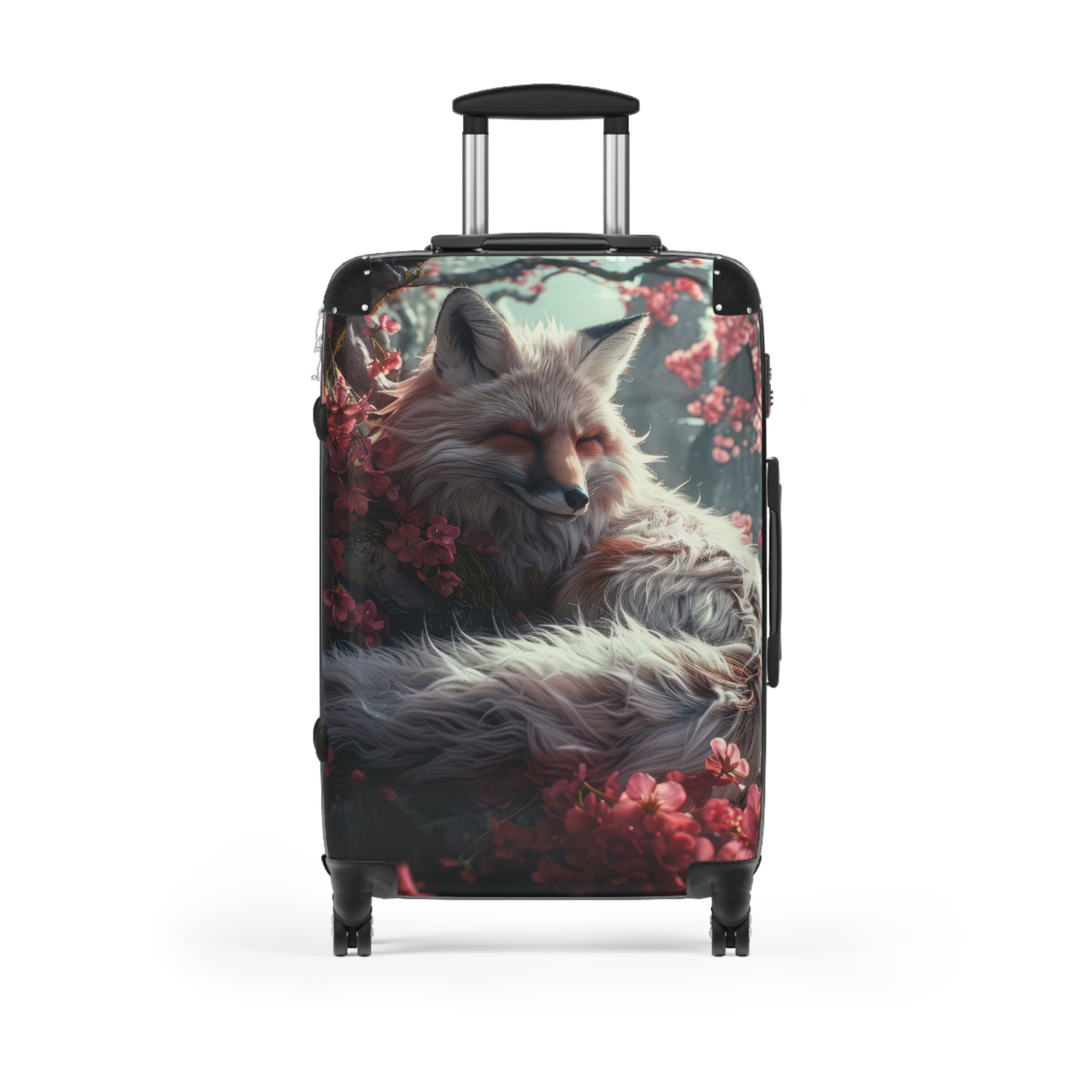 Nature Fox Rests Art Carry-On Suitcase - Stylish Luggage for Travelers