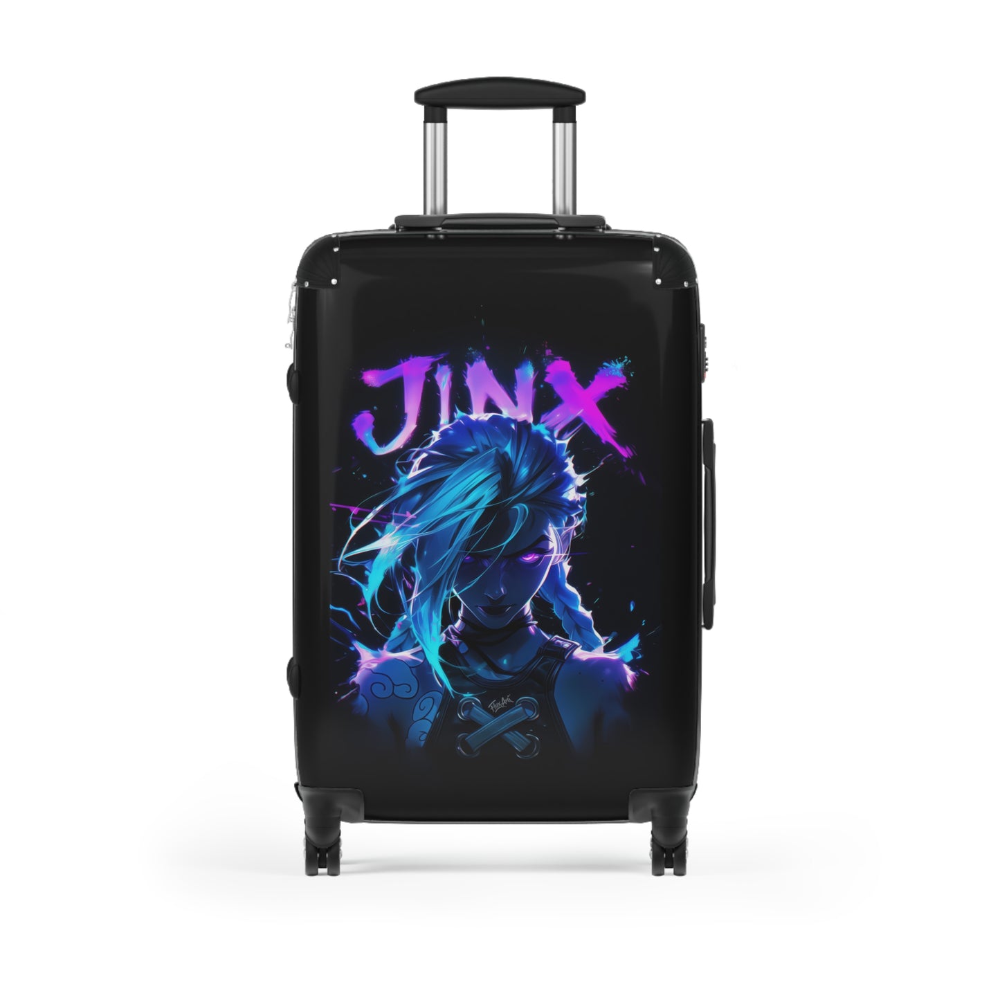 Video Games Jinx League of Legends Carry-On Suitcase - Stylish Luggage for Travelers