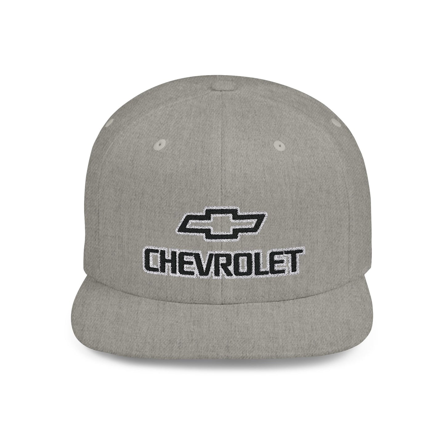 Chevrolet Flat Bill Snapback – Lightweight, Custom Fit, Premium Quality